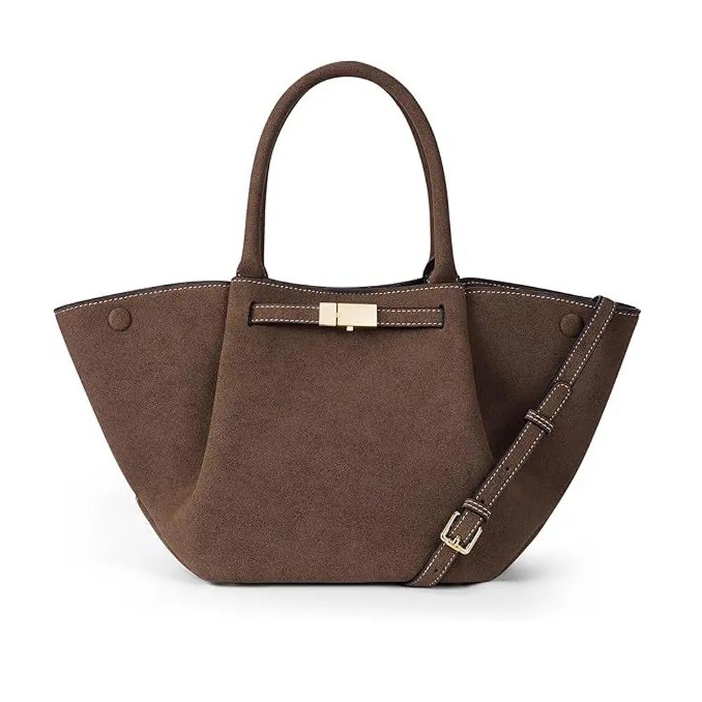 BOLSO TOTE VINTAGE VERSÁTIL EN ANTE SINTÉTICO - VALERINA MARBELLA