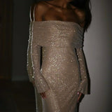 VESTIDO DE LENTEJUELAS CINTILANTE CON BRILLO IRRESISTIBLE