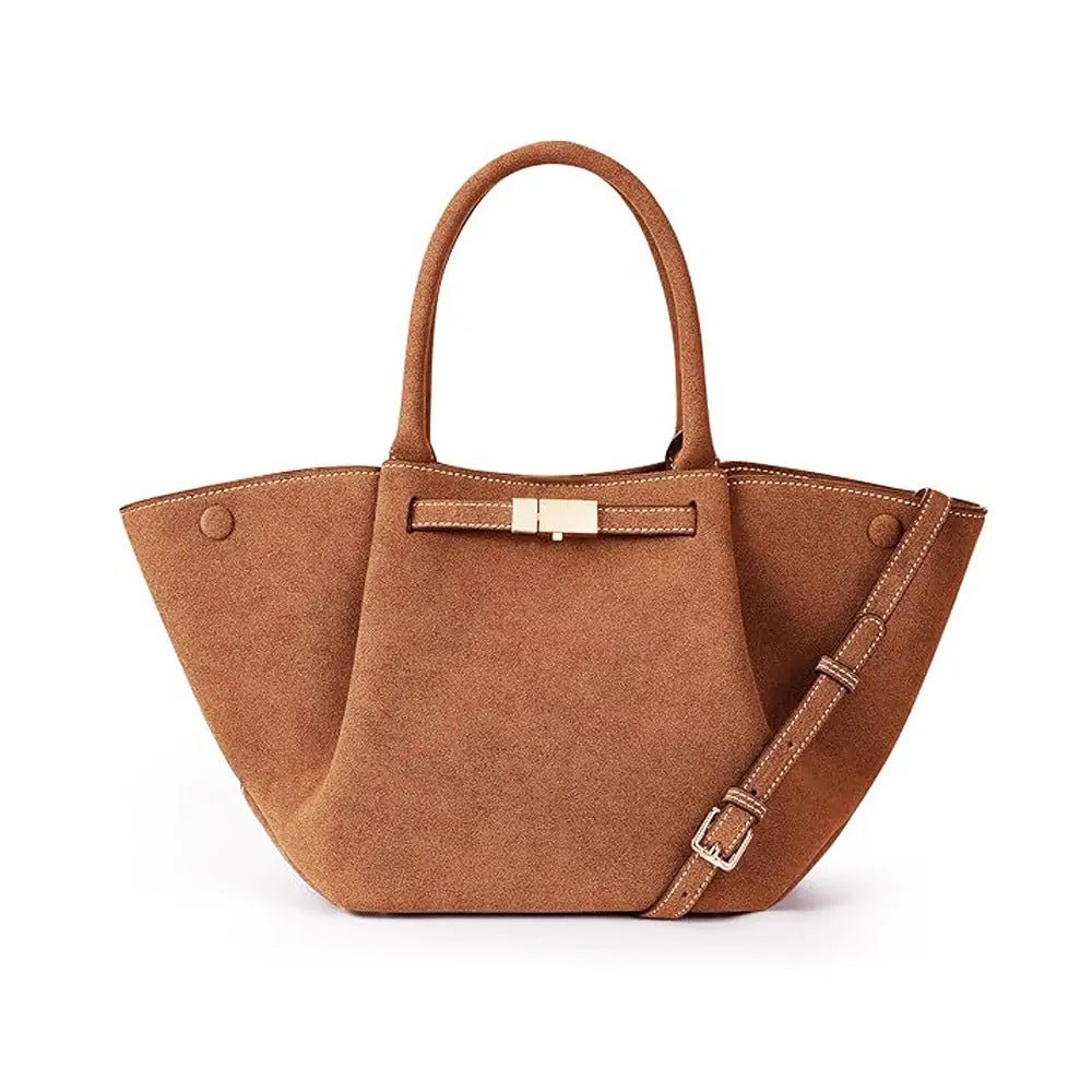 BOLSO TOTE VINTAGE VERSÁTIL EN ANTE SINTÉTICO - VALERINA MARBELLA