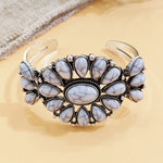 PULSERA VINTAGE BOHEMIO RÉTRO ETHNIQUE TURQUESA