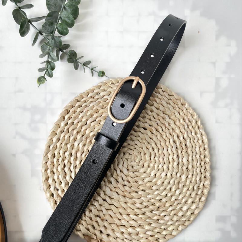 CINTURÓN RETRO CASUAL CON HEBILLA PIN