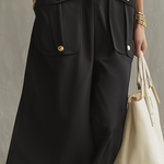 Sophisticated Sleeveless Utility Midi Dress