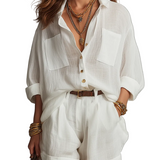 Polished Utility Shirt & Shorts Co-Ord Set