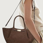 BOLSO TOTE VINTAGE VERSÁTIL EN ANTE SINTÉTICO - VALERINA MARBELLA