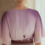 VESTIDO MAXI DE GASA CON DEGRADADO FLORAL - VALERINA MARBELLA