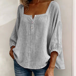 BLUSA SENCILLA CON CUELLO CUADRADO - VALERINA MARBELLA