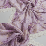 VESTIDO MAXI CON ESTAMPADO ACUARELA LAVANDA - VALERINA MARBELLA