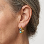 PENDIENTES TURQUESA PIERRE ARO