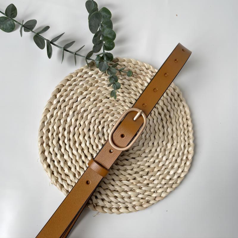 CINTURÓN RETRO CASUAL CON HEBILLA PIN