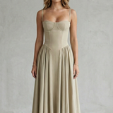 Calliope – Timeless structure – Women’s Sleeveless Structured Dress
