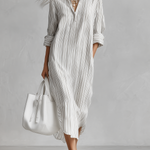 Bohemian-style Shirt Dress