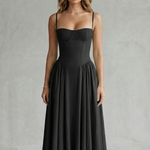 Calliope – Timeless structure – Women’s Sleeveless Structured Dress