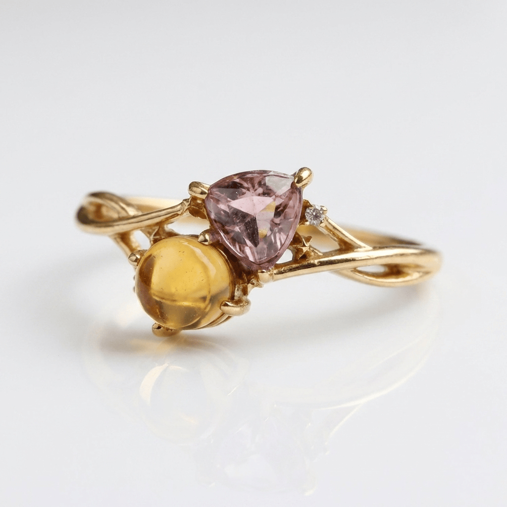 ANILLO OMBRE & LUZ - (RÉGLABLE)