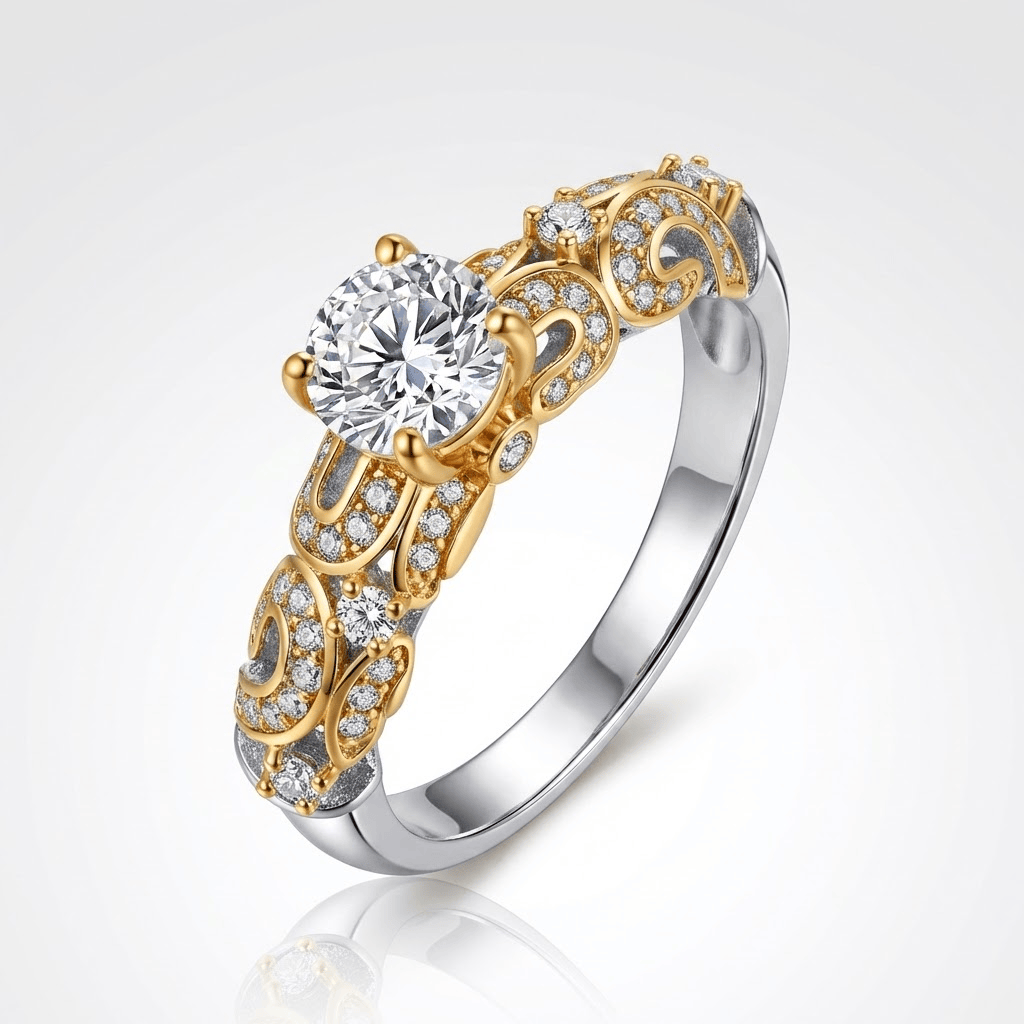 ANILLO ORO CORONA
