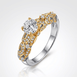 ANILLO ORO CORONA