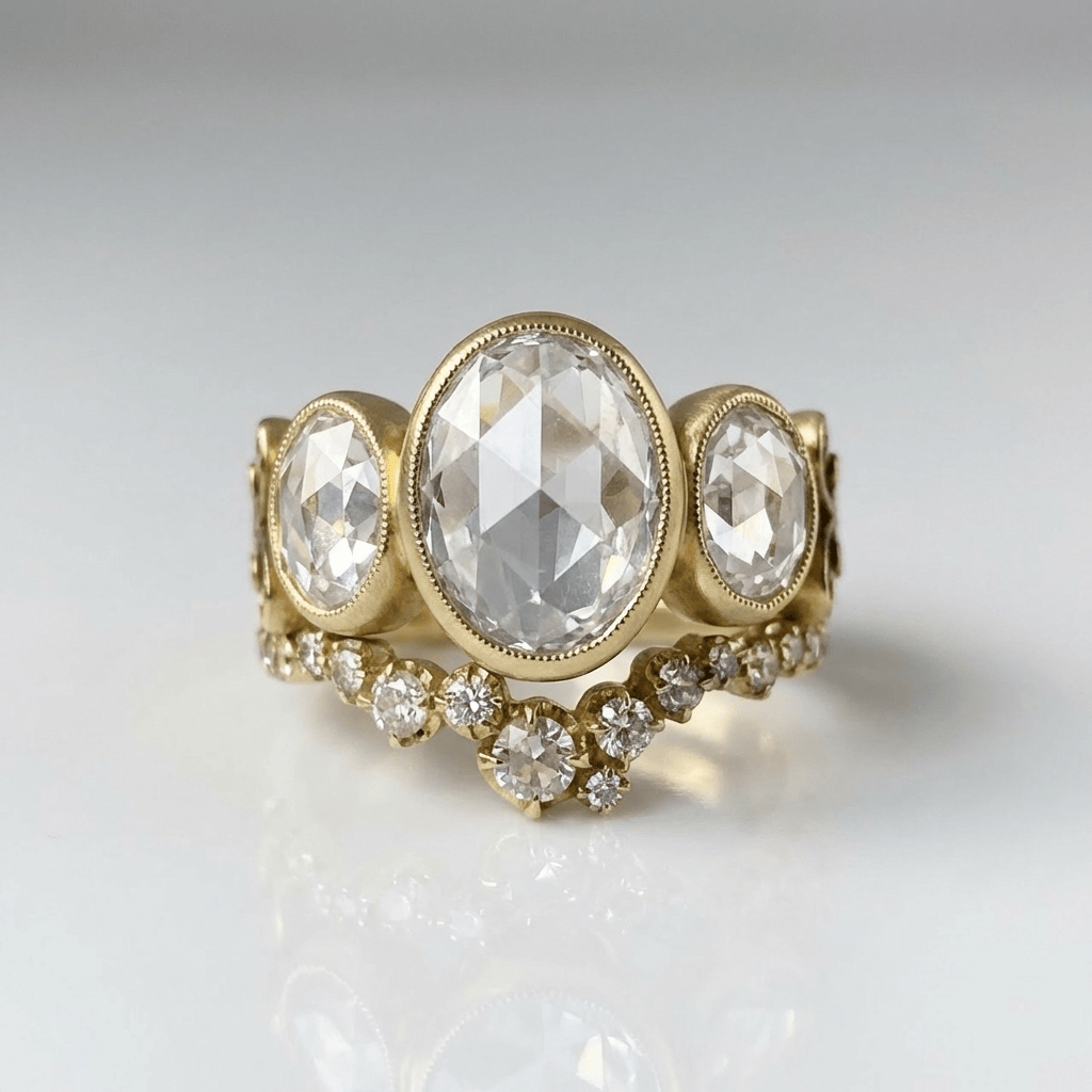 ANILLO TRÍO OVALES