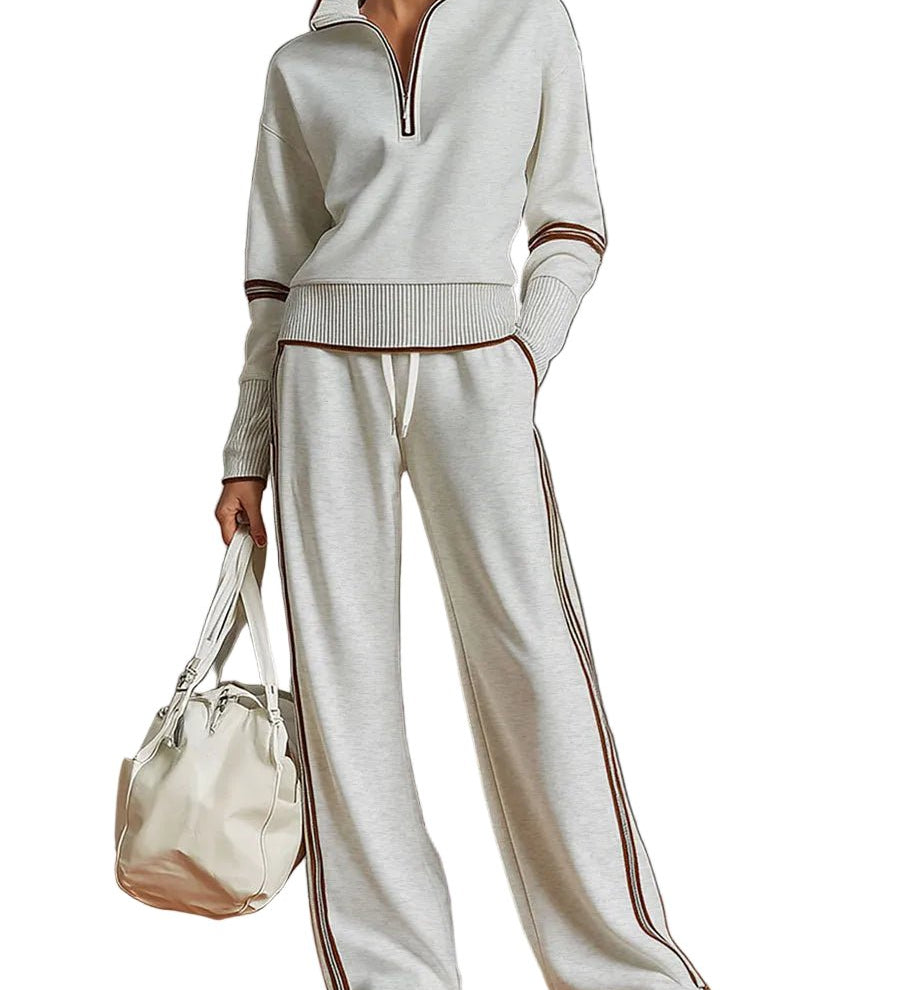 CONJUNTO DEPORTIVO RETRO HALF - ZIP - VALERINA MARBELLA