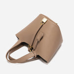 BOLSO BUCKET ELEGANTE CON CIERRE DORADO - VALERINA MARBELLA