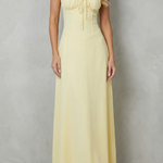 Selena – Soft corset charm – Sleeveless flowing maxi dress