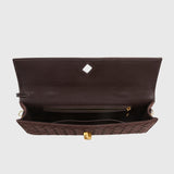 CLUTCH TRENZADO DE ANTE DE LUJO - VALERINA MARBELLA