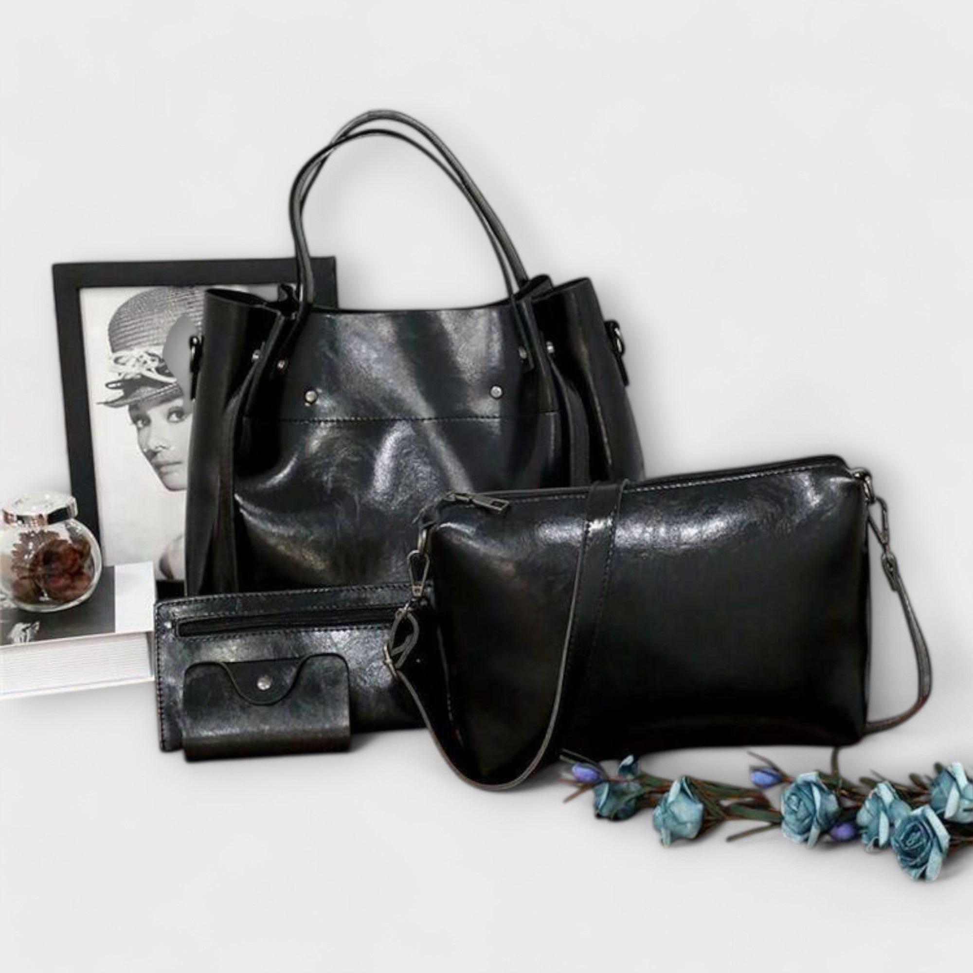CONJUNTO DE BOLSOS ELEGANTE PARA LA PRIMAVERA - VALERINA MARBELLA