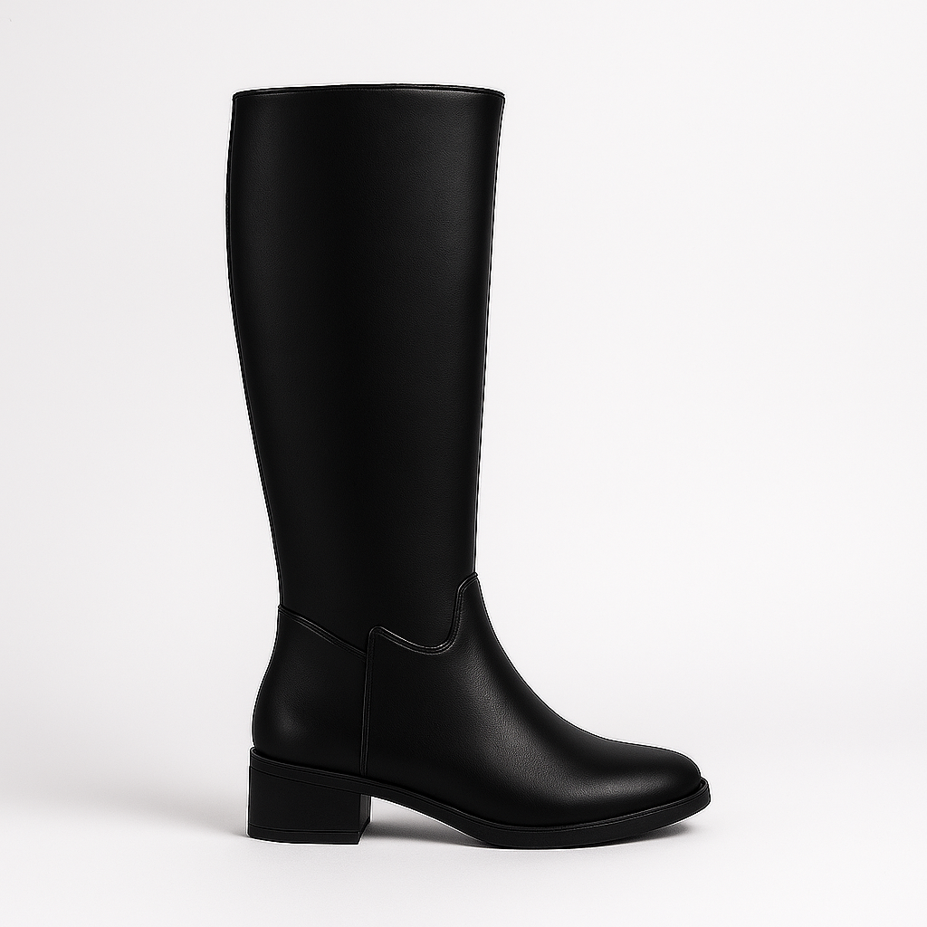 BOTAS ALTAS DE CUERO FEMENINAS