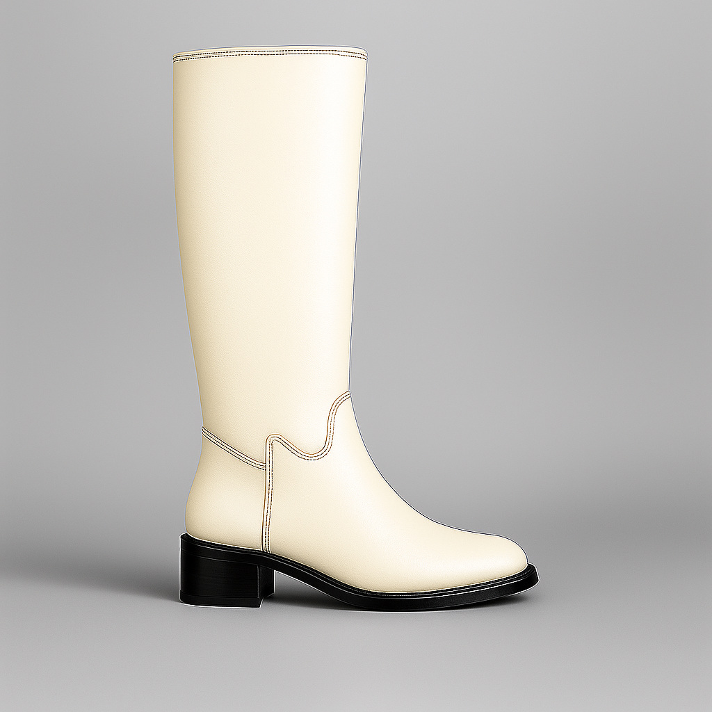 BOTAS ALTAS DE CUERO FEMENINAS