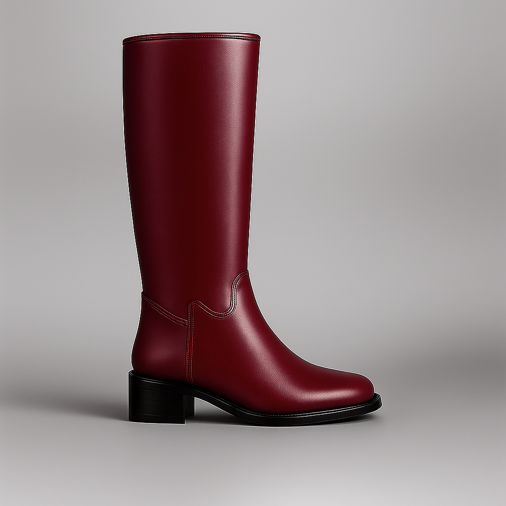 BOTAS ALTAS DE CUERO FEMENINAS