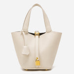 BOLSO BUCKET ELEGANTE CON CIERRE DORADO - VALERINA MARBELLA