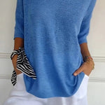 TOP CON ESCOTE EN V ATEMPORAL - VALERINA MARBELLA