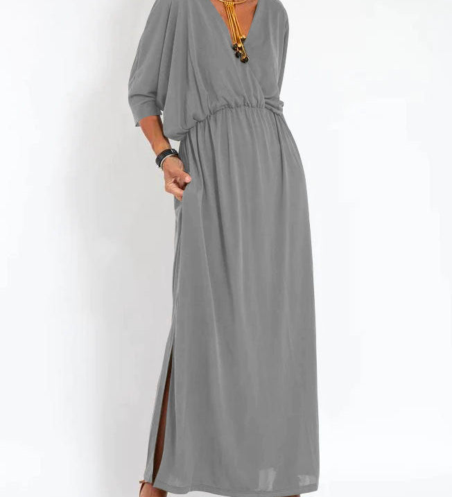 VESTIDO DE VERANO LIGERO CON ESTILO DESPREOCUPADO