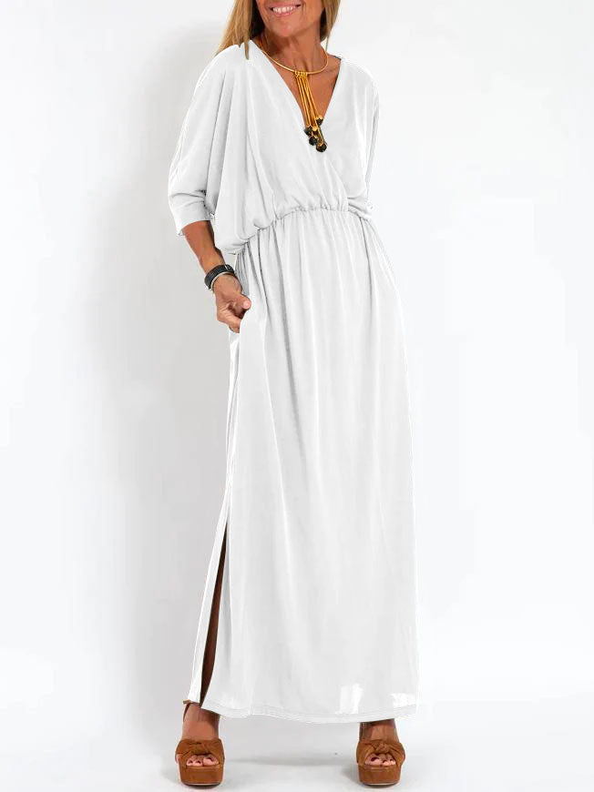VESTIDO DE VERANO LIGERO CON ESTILO DESPREOCUPADO