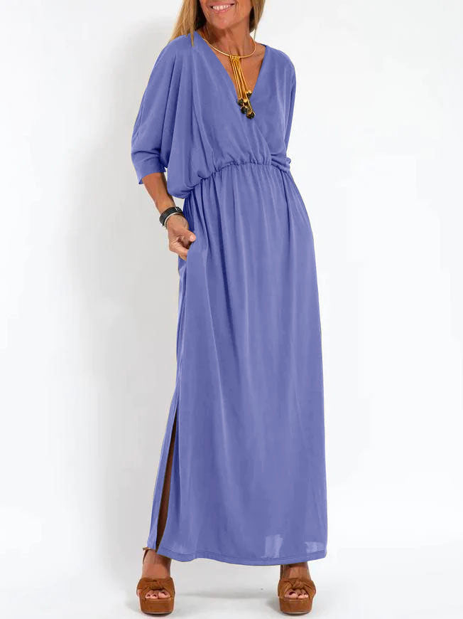 VESTIDO DE VERANO LIGERO CON ESTILO DESPREOCUPADO