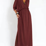 VESTIDO DE VERANO LIGERO CON ESTILO DESPREOCUPADO