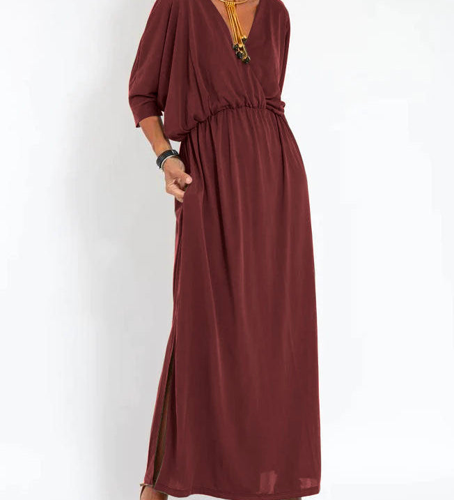 VESTIDO DE VERANO LIGERO CON ESTILO DESPREOCUPADO