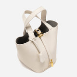 BOLSO BUCKET ELEGANTE CON CIERRE DORADO - VALERINA MARBELLA