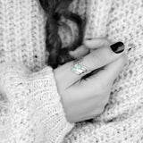 ANILLO VINTAGE BOHEMIO TURQUESA IMPOSANT SORTIJA