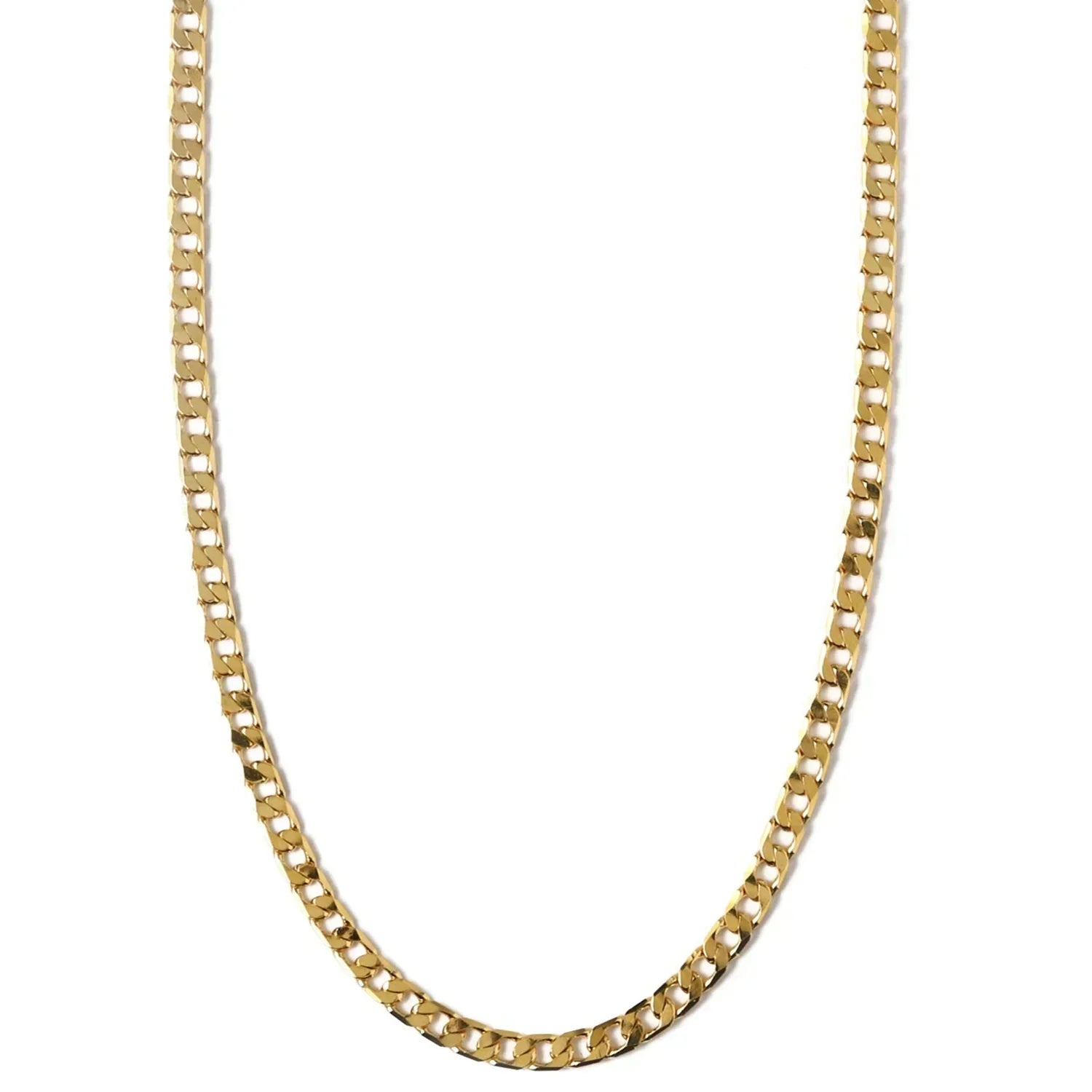 COLLAR PLAT MAILLON MALLA GOURMETTE CADENA | ORO