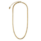 COLLAR PLAT MAILLON MALLA GOURMETTE CADENA | ORO