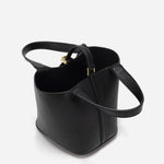 BOLSO BUCKET ELEGANTE CON CIERRE DORADO - VALERINA MARBELLA