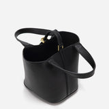BOLSO BUCKET ELEGANTE CON CIERRE DORADO - VALERINA MARBELLA