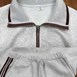 CONJUNTO DEPORTIVO RETRO HALF - ZIP - VALERINA MARBELLA