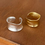 ANILLOS BOHEMIO IRREGULAR | ORO PLATA