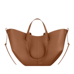 BOLSO SHOPPER ESTRUCTURADO CON ELEGANTES DETALLES FRUNCIDOS - VALERINA MARBELLA