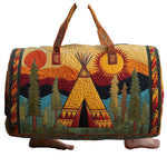 BOLSA DUFFLE ACOLCHADA CON ESTILO HIPPY VAN - VALERINA MARBELLA