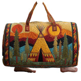 BOLSA DUFFLE ACOLCHADA CON ESTILO HIPPY VAN - VALERINA MARBELLA
