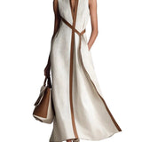 VESTIDO DE LINO LIGERO Y ELEGANTE - VALERINA MARBELLA