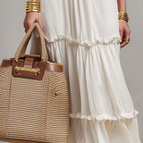 Ethereal Halter-Neck Tiered Maxi Dress
