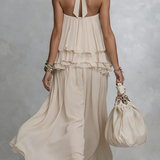Ethereal Layered Halter Bohemian Set