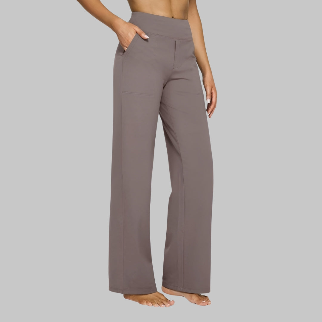 PANTALONES ELÁSTICOS CÓMODOS PARA MUJER